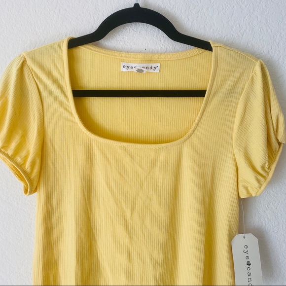 Francesca's | NWT Thea Square Neck Top - Picture 5 of 7